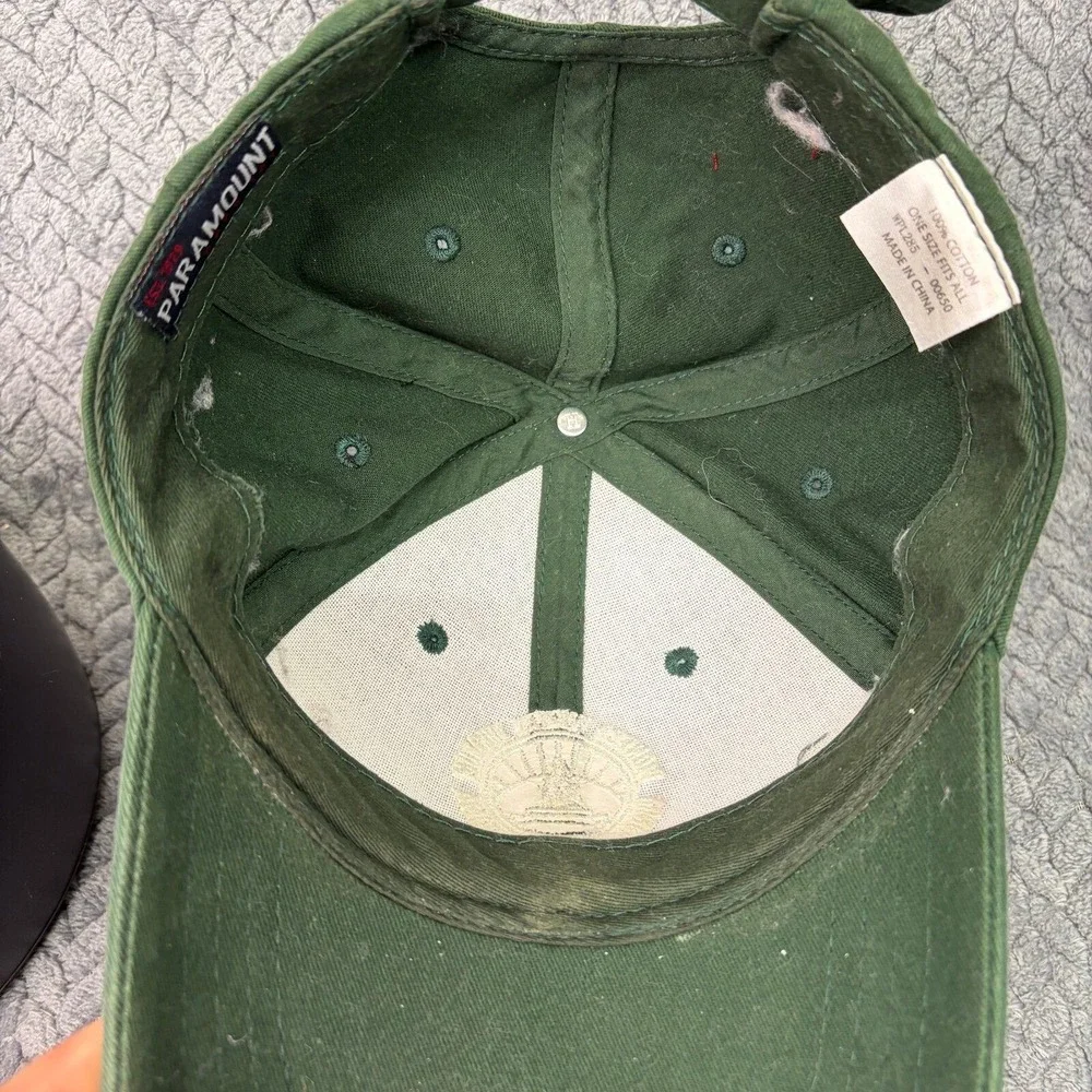 Paramount Pioneer Woman Museum Ponca City Oklahoma Green Cotton Hat Cap 1325